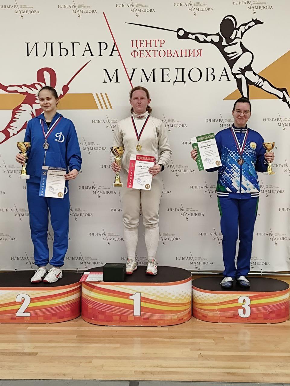 Золото Ляховой Анны на Всероссийских спортивных соревнованиях